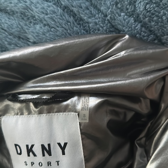 DKNY silver jacket size small - Picture 3 of 3